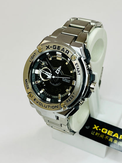 X-Gear Evolution Chain Straps Sports Watch